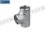SA 815 F53 Super Duplex Pipe Fittings Stainless Steel Equal Tee Anti Rust