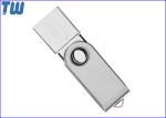Twister 8GB USB Memory Drives Half Metal Half Crystal 3D Branding