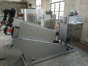 Wholesale Power Saving Screw Press Dewatering Water Saving Sludge Machine For Food Sewage from china suppliers