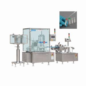 Wholesale GMP 4000BPH plc test tube filler Capping Labeling from china suppliers