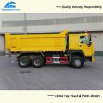 20m3 SINOTRUK HOWO 30 Tons Tipper Truck For Guine