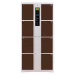 48 Door Card Electronic Safe Locker H1800 * W2550 * D460mm Size Modern Design