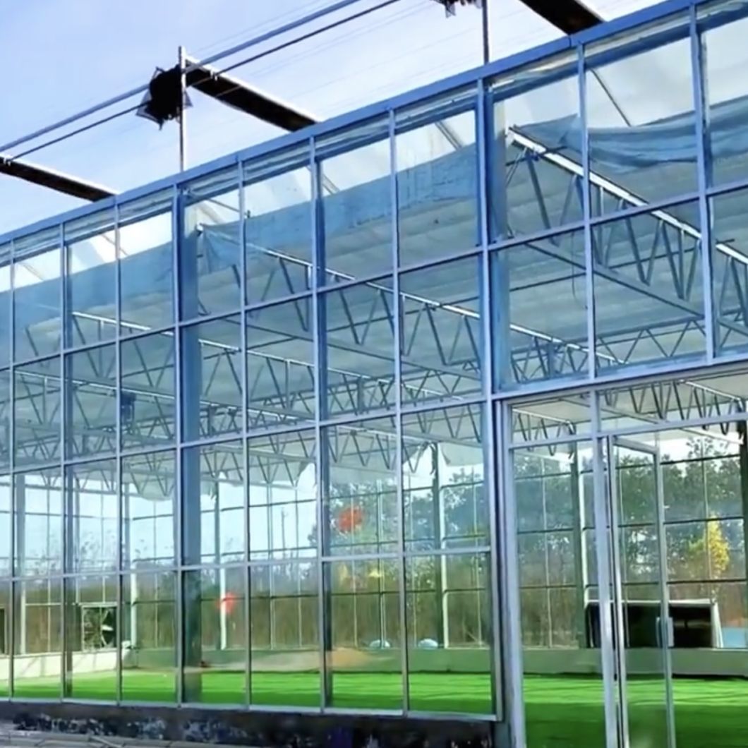 Trademarked Ju Xiang Glass Greenhouse