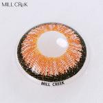 KSSEYE Color Changing Natural Golden Brown Contacts Lenses 1 Year 14.5mm