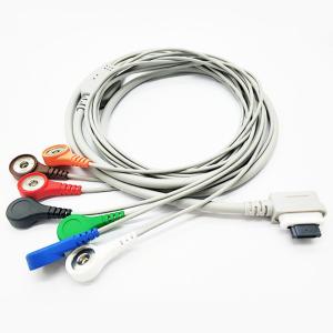 Wholesale GE One Piece Holter Ecg cable, Durable 7 Leads Holter Monitor Equipment from china suppliers