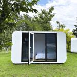Customizable Apple Cabin House Luxury Modern Container House Steel Frame