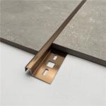 Decorative Gold Brushed Stainless Steel Strip Metal Angle Wall Tile Profile Trim