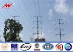 Electric Lattice Masts Steel Pole For Asia Countries Power Transmission Angle
