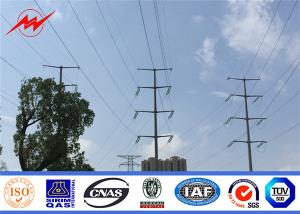 Wholesale 12M 16KN Steel Tubular Electric Pole For Distribution Line Transmission Project from china suppliers