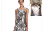 Fashionable Metallic Mesh Fabric Silk Screen Type For Clothing Design