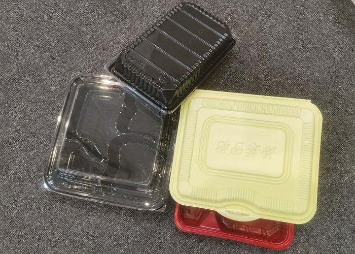 Disposable Fast Food Container Machine Equipment 60 Mode Min