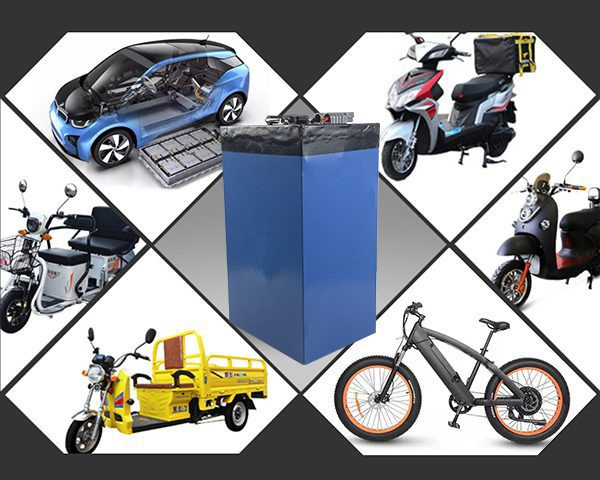 20AH 30AH 50AH Motorcycle Lithium Battery 72V Rechargeable