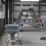 4 Tiers A Type Cage System For Broiler Battery Chicken Q235A