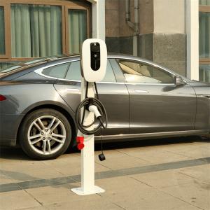 Wholesale IP65 Waterproof Floor Mounted EV Charger , Electric Charging Point 400V from china suppliers