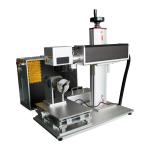 100w Fiber Laser Engraver 150x150mm Metal Plastic Fiber Laser Marker