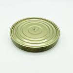 603 gold color Metal Can Lids, BPANI internal food safety lacquer, for canned