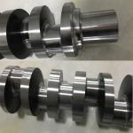 Auto Engine Forged Steel Crankshaft 3306 For Crankshaft 4N7693