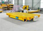 Rubber wheel battery transfer carriage mold injection transfer cart on concrete
