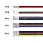 4Pin 5Pin 6Pin PVC Insulated Flexible Cable Copper Wire 18 20 22AWG JST SM