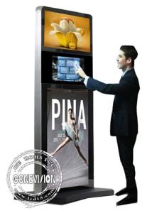 Wholesale Edge COB LED Display Shelf Kiosk Digital Signage For Supermarket Clubs Shoe Retail Store from china suppliers