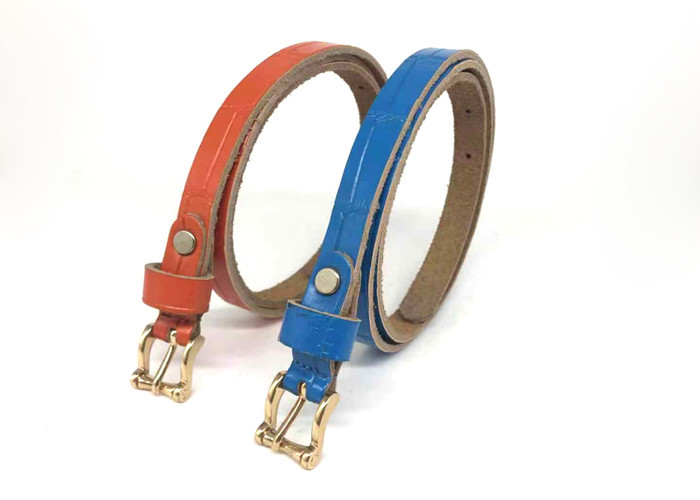 Custom ODM Width 1.5cm Ladies Skinny Belts