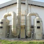 Corrosion Resistance Spray Waste Gas Treatment Plants Purification Towers Multi