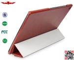 New Arrival 100% Qualify Four Foldable PU Leather Cover Cases For SONY Xperia