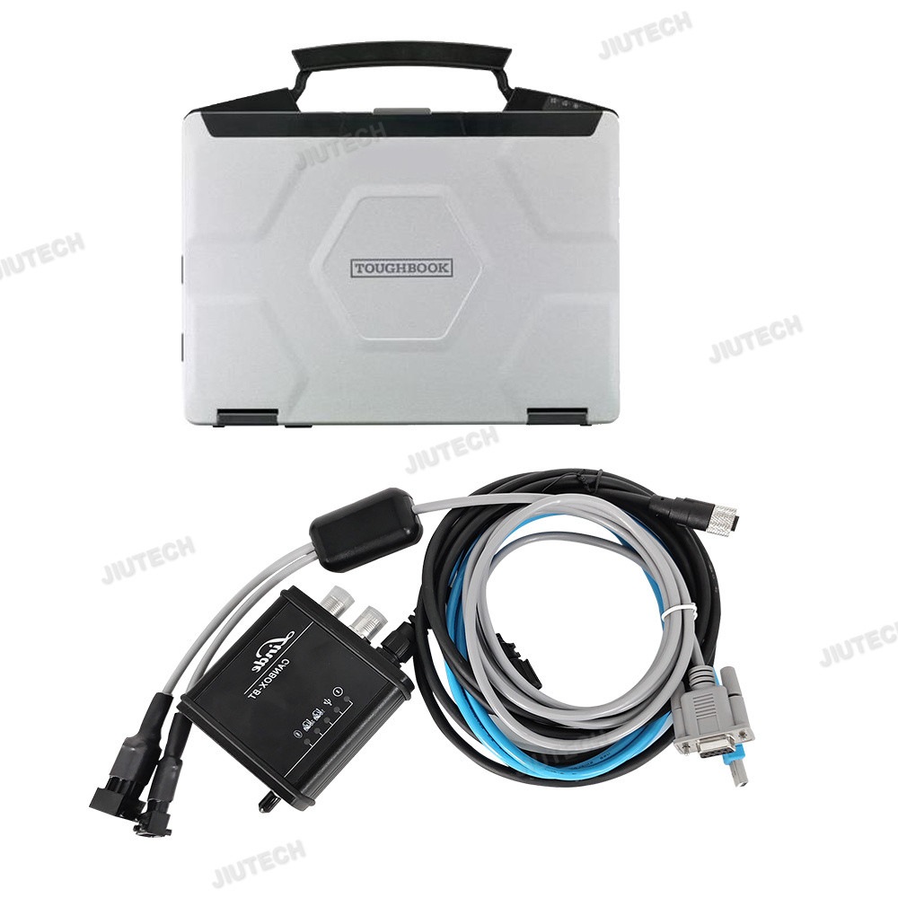 Forklift Electric CANBOX TRUCK For Linde Canbox BT Kit Pathfinder for Linde BT Professional Diagnostic Tool CF54 laptop
