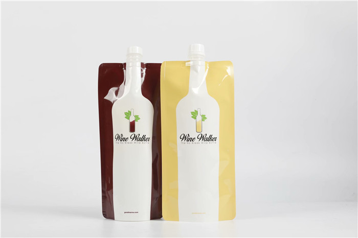 Customized Logo Food CMYK Printing Spout Bags Packaging