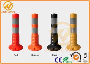 Wholesale Reflective Orange 45cm Traffic Warning Post , Waterproof Road Reflector Posts from china suppliers