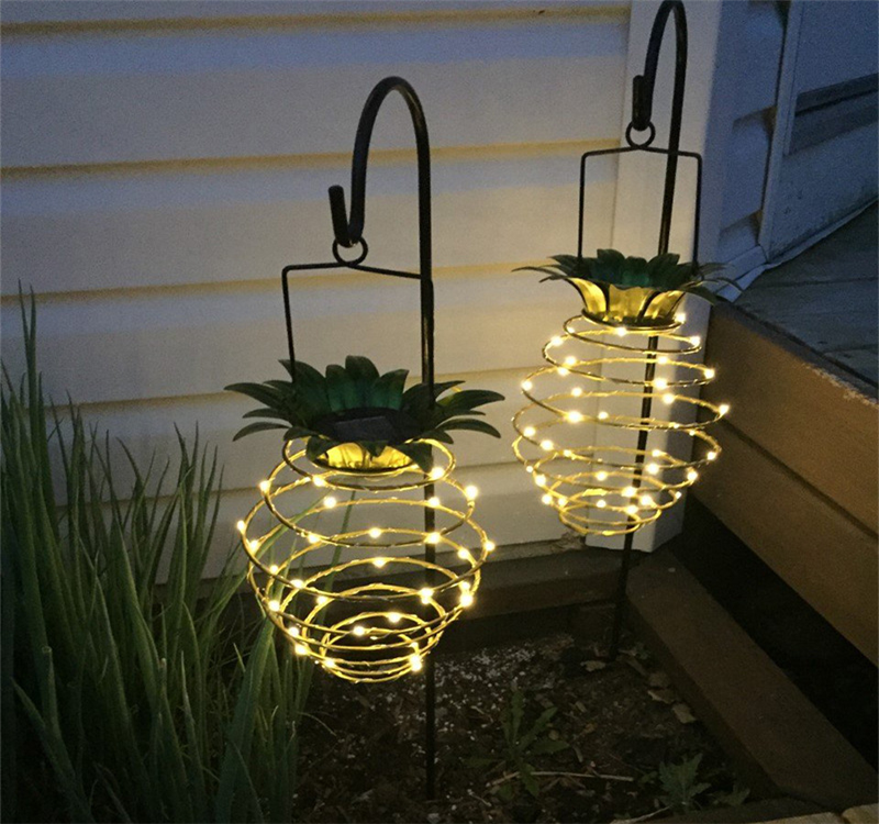 Outdoor solar hanging light waterproof wall light
