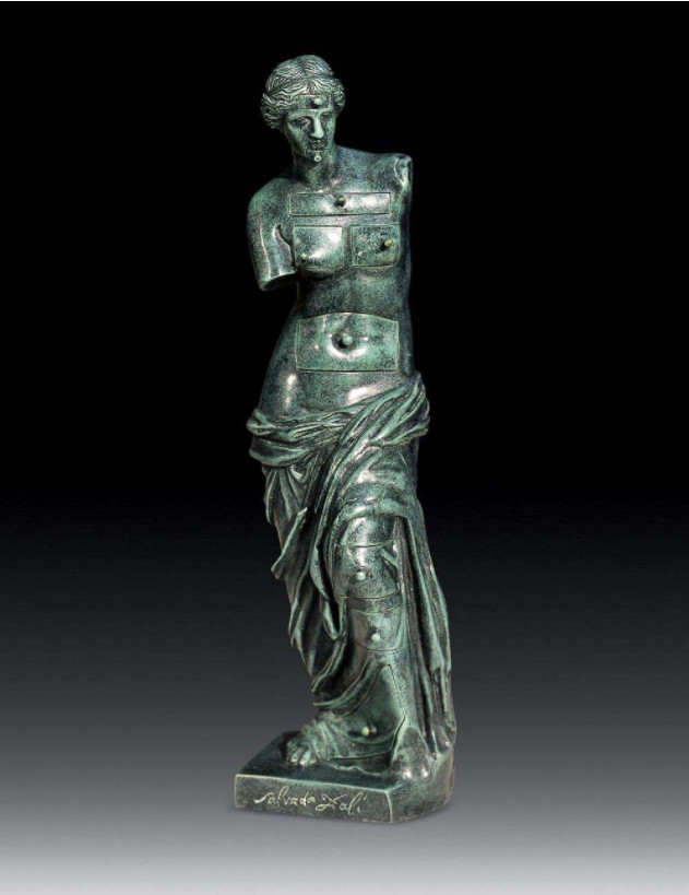 Artificial Style Small Indoor Floor Statues Cast Bronze Gallary Decoration