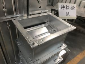 Wholesale Square Galvanized Steel HVAC Fire Dampers Fireproof Smoke Control Dampers from china suppliers