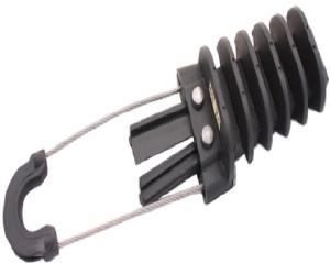Wholesale 3KN ADSS Cable Fittings , Anchor Clamp For ABC Cable from china suppliers