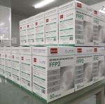 French FFP2 Face Mask , Mask Respirator FFP2 CE 0370 In French Packing Box ,