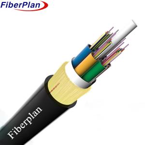 Wholesale Double Sheath Kevlar Yarn Reinforced Adss Fiber Optic Cable Manufacturer Fiber Optic Cable 48 Core from china suppliers