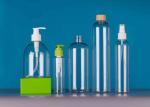 Refillable Plastic PE 150ml Pump Bottles For Lotion Cosmetic Packaging