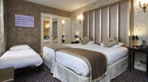 Wholesale Nigeria luxury hotel bedroom furniture set of golden headboard bed with sofa bench and wood writing table from china suppliers