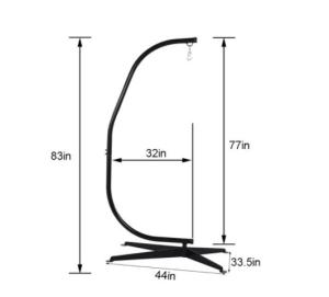 Wholesale Modern Portable Hanging Hammock Chair for Outdoor Activities Mail Packing Y from china suppliers