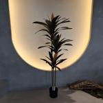 Plastic Green Artificial Plants Indoor / Outdoor Artificial Flowers 140cm