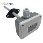 Industrial RS485 4-20mA 0-10V Ducted Air Velocity Transducer for Wind Speed