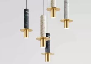 Wholesale Colorful Home Bedroom Led Pendant Ceiling Lights Cement Suspended Pendant Lamp from china suppliers