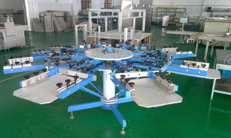 Screen printing machine for small business