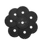Vacuum Brazed 4.5 Inch Diamond Saw Blade Slicing Disc Metal Rebar Cutting