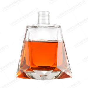 Wholesale Diamonds Shaped Glass Tequila Bottle 500ml 700ml 750ml for Wine Industrial Beverage from china suppliers