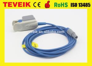 Wholesale Adult Finger Clip Reusable Spo2 Sensor Mindray For PM6000 Redel 6 Pin 10ft Medical Cable from china suppliers