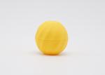 Small MOQ Yellow Cosmetic Lip Balm Tube 7g Plastic Ball Shape Lip Balm Tube