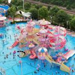 Dream Castle Series Large Customized Water Village Slide Amusement Equipment