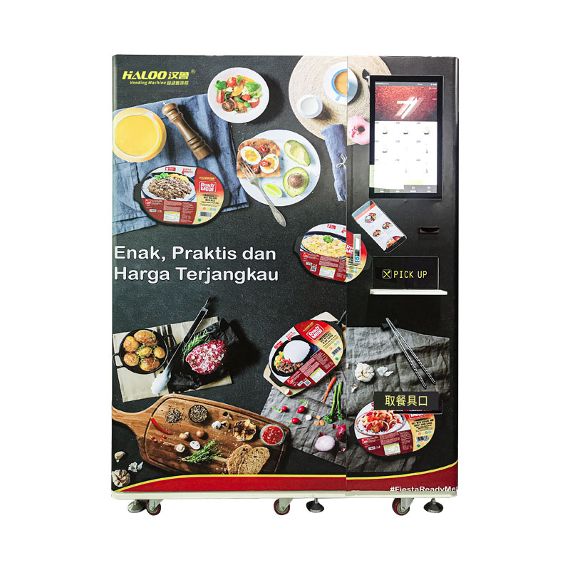 customized nutritional meal vending machine automatic fast food microwave heating vending machine