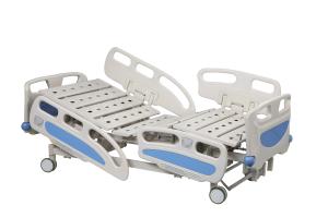 Wholesale Steel Frame Electric Hospital Beds With Side Rails 2190 * 990 * 400 - 630mm Size from china suppliers